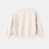 Sweat-shirt en coton imprimé léopard