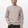 Sweat-shirt en maille coupe classique