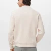 Sweat-shirt en maille coupe classique