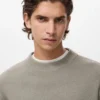 Sweat-shirt en maille coupe classique