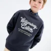 Sweat-shirt imprimé brodé Sweat-shirt imprimé brodé