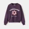 Sweat-shirt imprimé brodé Sweat-shirt imprimé brodé