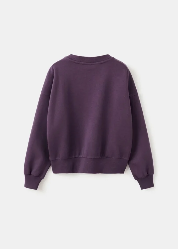 Sweat-shirt imprimé brodé Sweat-shirt imprimé brodé