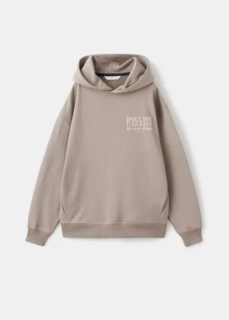 Sweat-shirt imprimé en relief