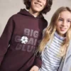 Sweat-shirt imprimé en relief Sweat-shirt imprimé en relief