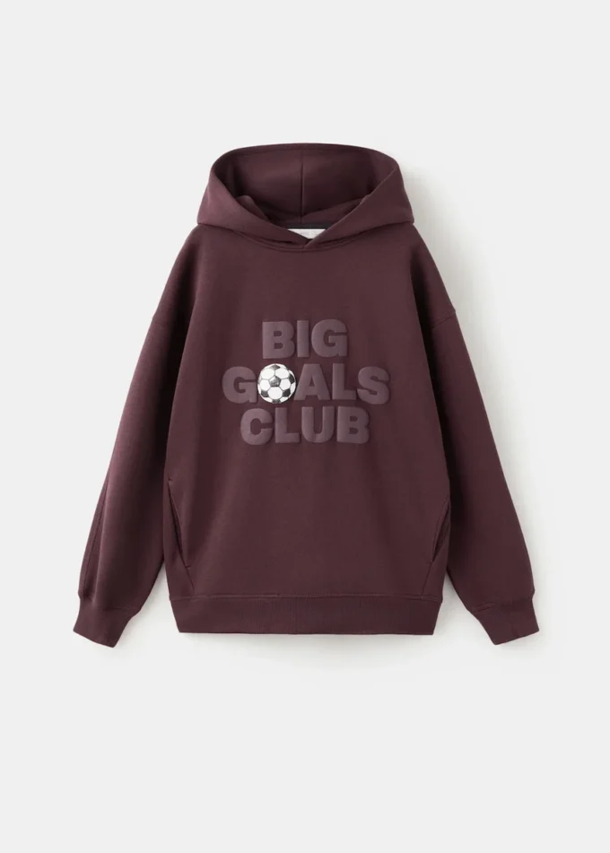 Sweat-shirt imprimé en relief Sweat-shirt imprimé en relief
