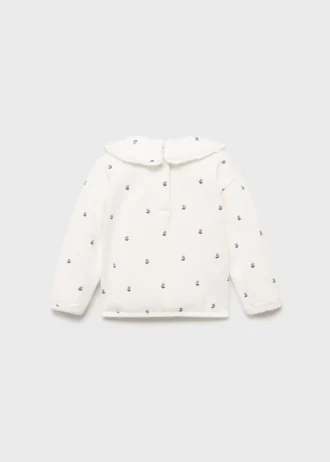 Sweat-shirt à imprimé floral