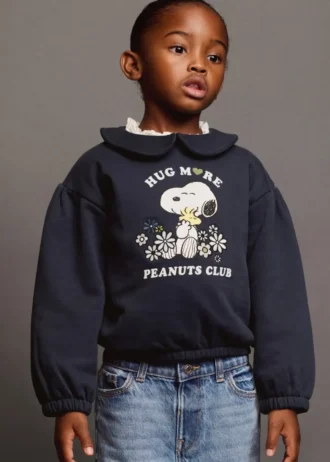 Sweat-shirt imprimé Snoopy