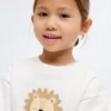 Sweat-shirt lion brodé Sweat-shirt lion brodé