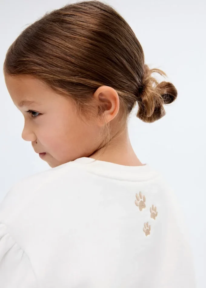 Sweat-shirt lion brodé Sweat-shirt lion brodé