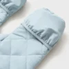 Sweat-shirt matelassé avec doublure en peau de mouton