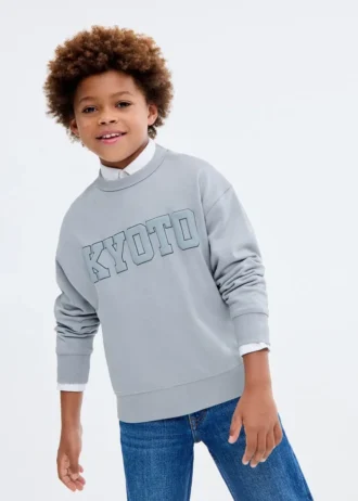Sweat-shirt oversize en coton