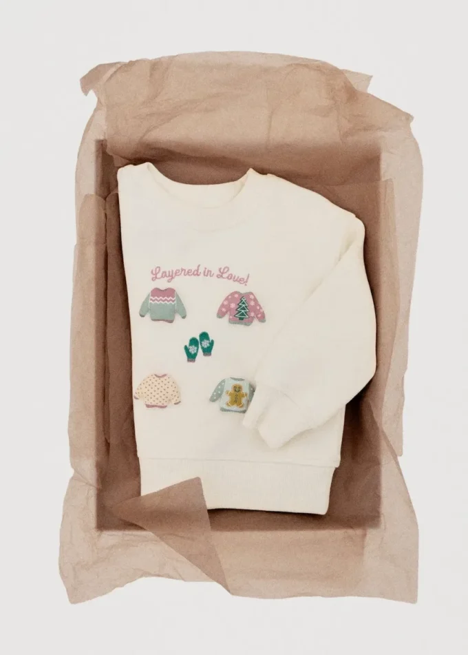 Sweat-shirt à patch