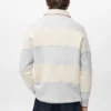 Sweat-shirt polo rayé Sweat-shirt polo rayé