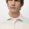 Sweat-shirt polo rayé Sweat-shirt polo rayé