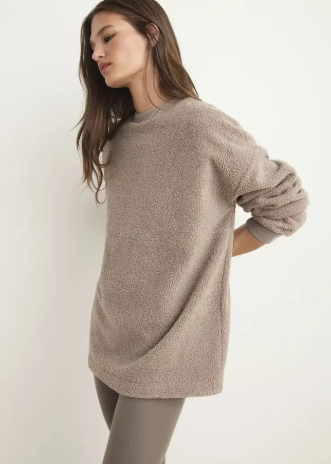 Sweat-shirt pyjama en peau de mouton Sweat-shirt pyjama en peau de mouton