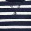 Sweat-shirt rayé en coton mélangé Sweat-shirt rayé en coton mélangé