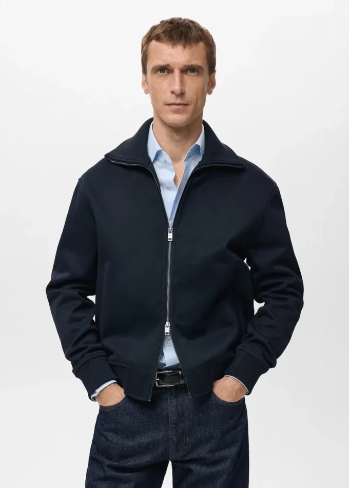 Sweat-shirt zippé