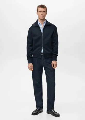 Sweat-shirt zippé