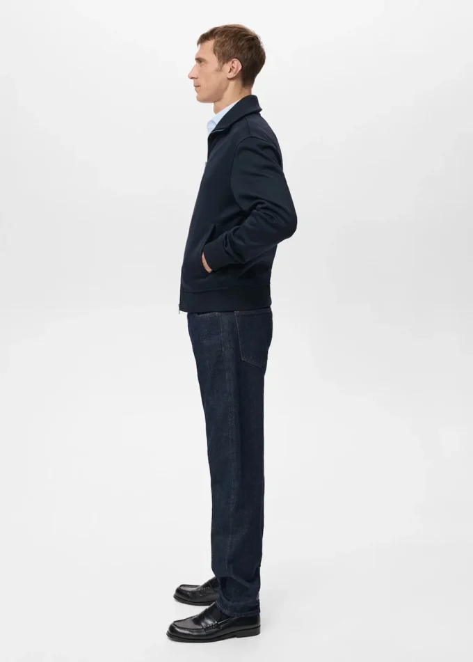 Sweat-shirt zippé