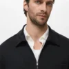 Sweat-shirt zippé avec poche