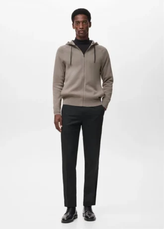 Sweat-shirt zippé thermorégulateur