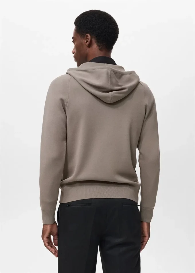 Sweat-shirt zippé thermorégulateur