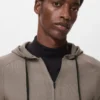 Sweat-shirt zippé thermorégulateur