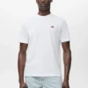 T-shirt 100 % coton avec détail brodé