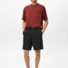 T-shirt 100 % coton coupe carrée poche