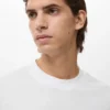T-shirt 100 % coton coupe carrée poche