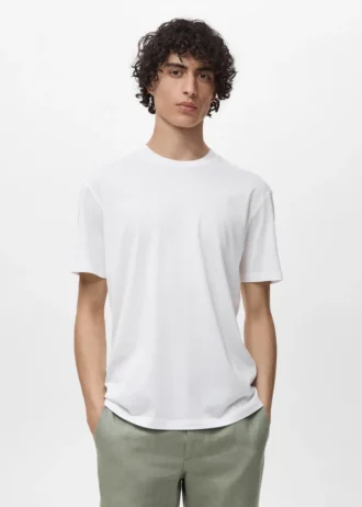 T-shirt 100 % coton coupe classique