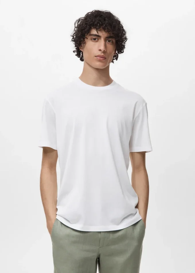 T-shirt 100 % coton coupe classique