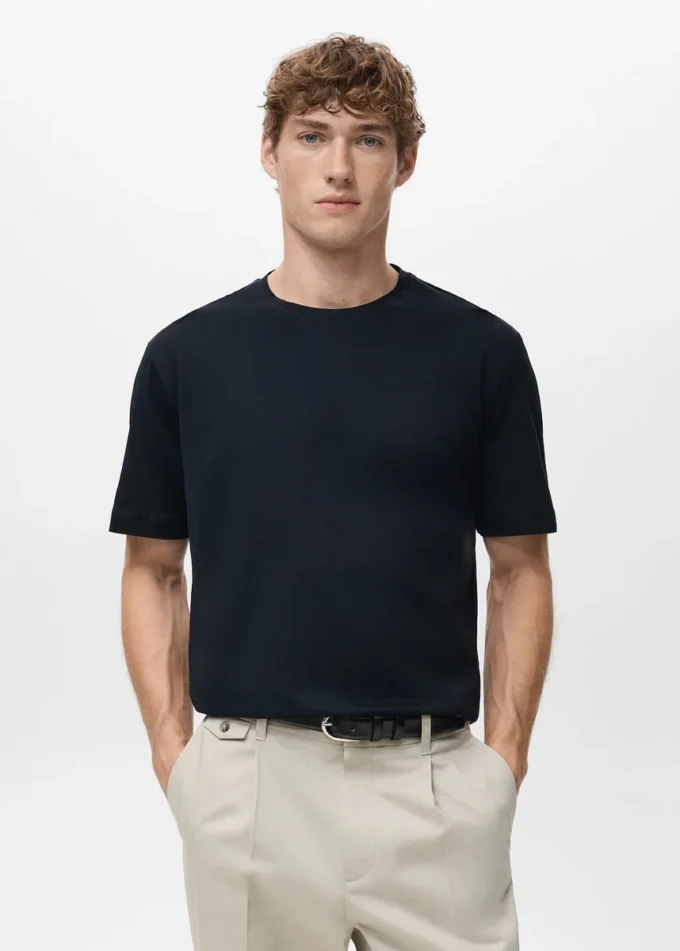 T-shirt 100 % coton coupe classique