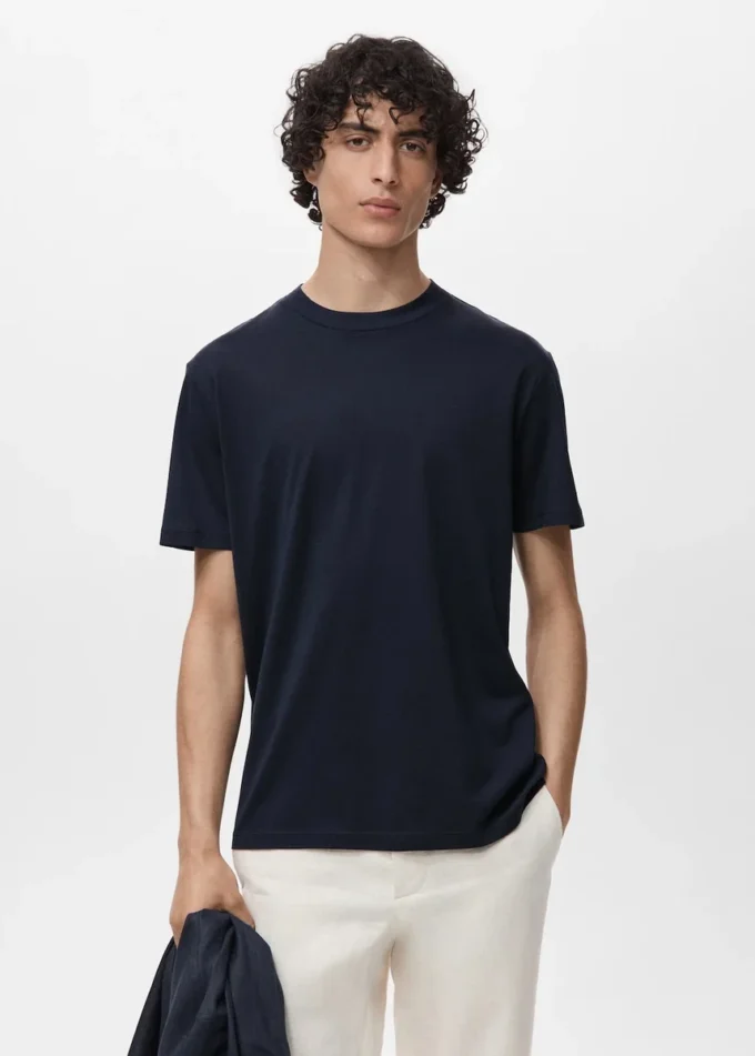 T-shirt 100 % coton coupe classique