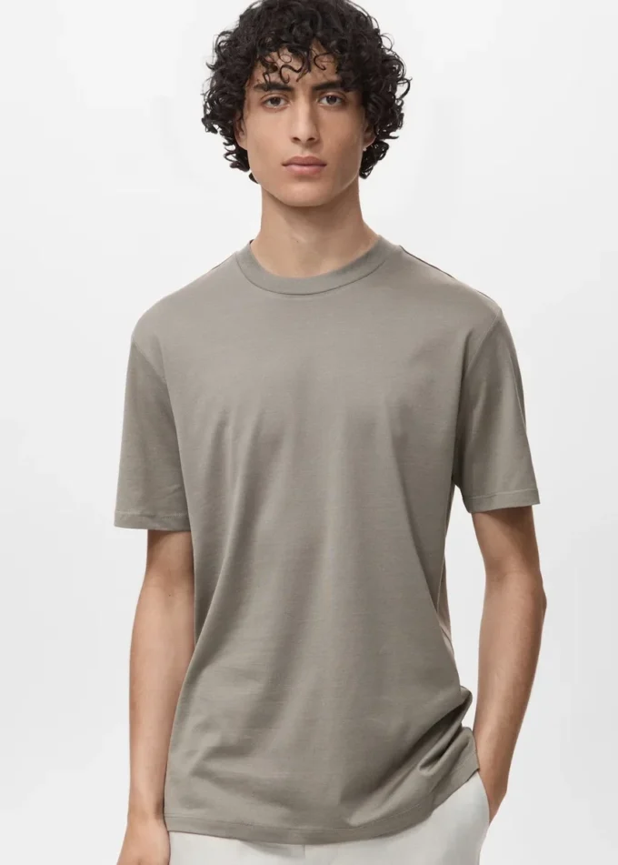 T-shirt 100 % coton coupe classique
