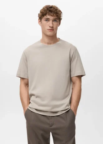 T-shirt 100 % coton coupe classique