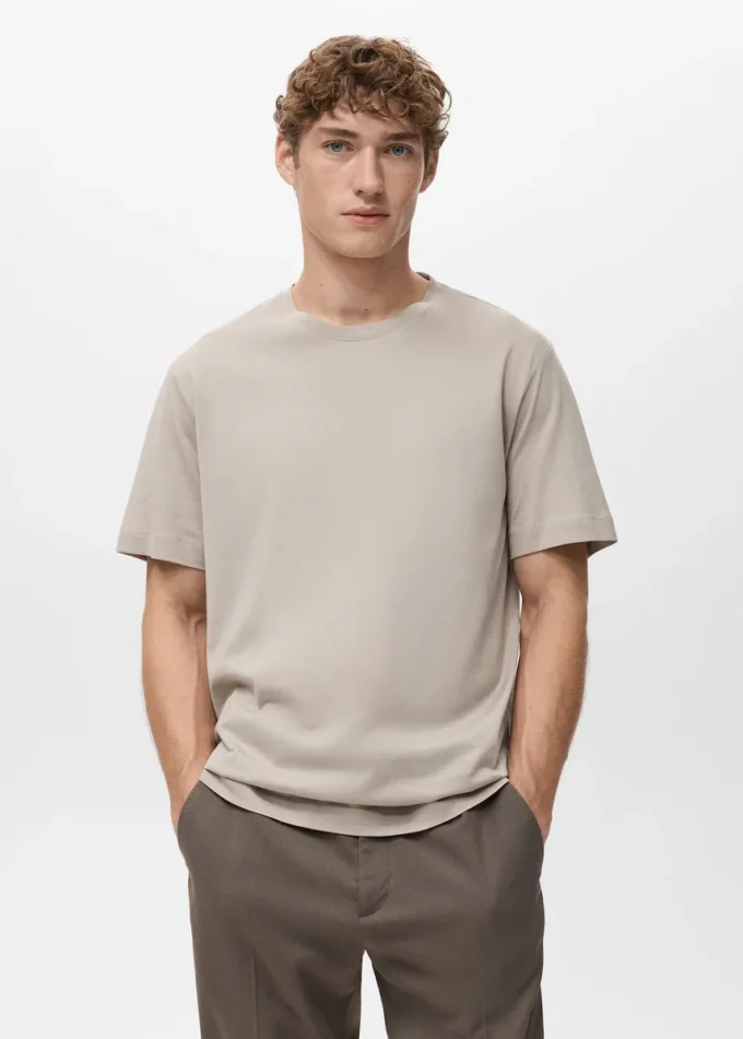 T-shirt 100 % coton coupe classique