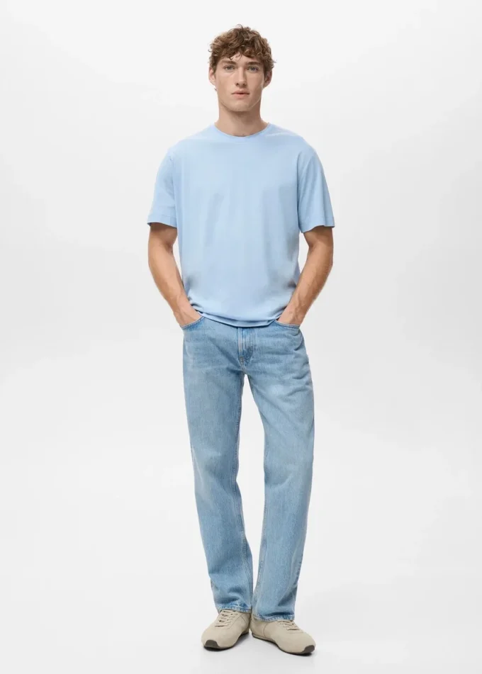 T-shirt 100 % coton coupe classique