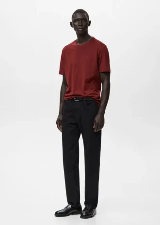 T-shirt 100 % coton coupe classique