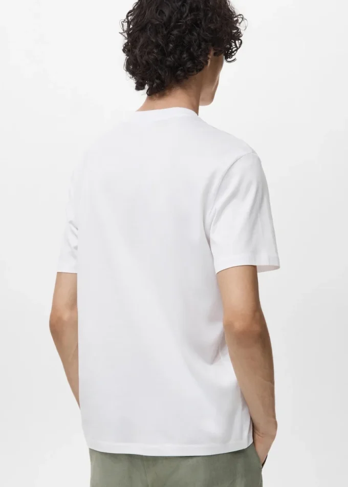 T-shirt 100 % coton coupe classique