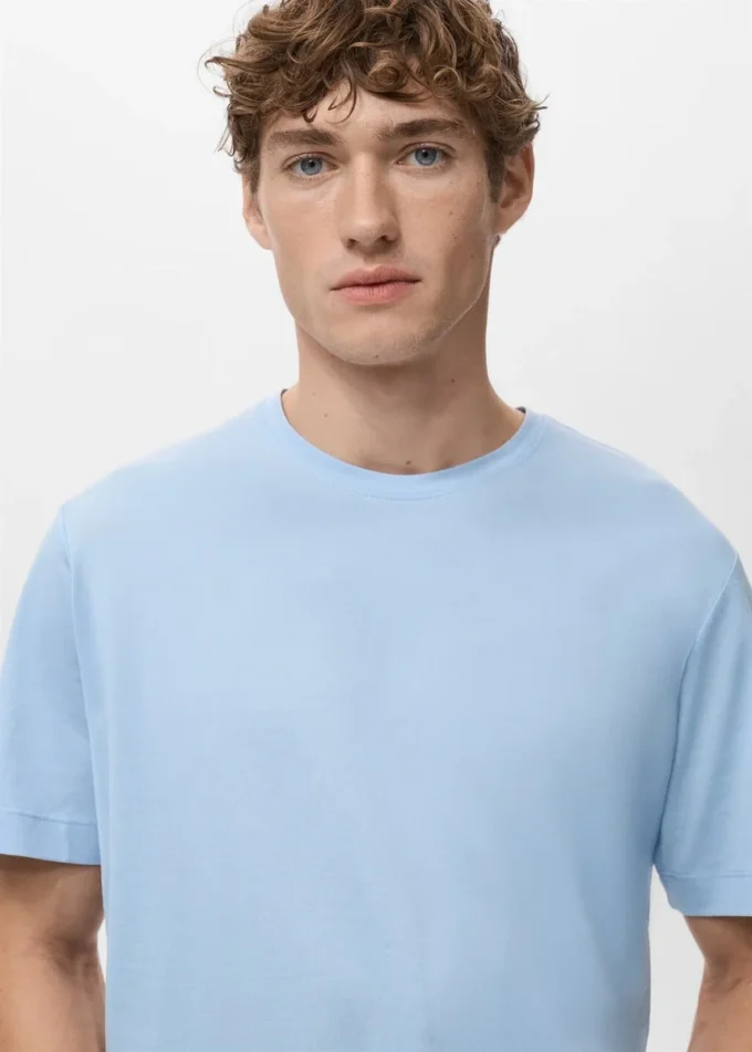 T-shirt 100 % coton coupe classique