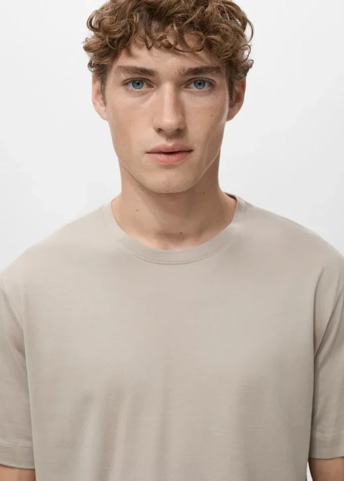 T-shirt 100 % coton coupe classique
