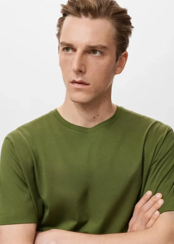 T-shirt 100 % coton coupe classique