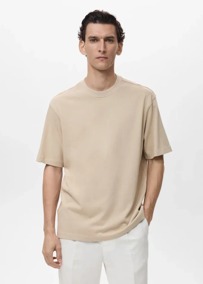 T-shirt ample 100 % coton