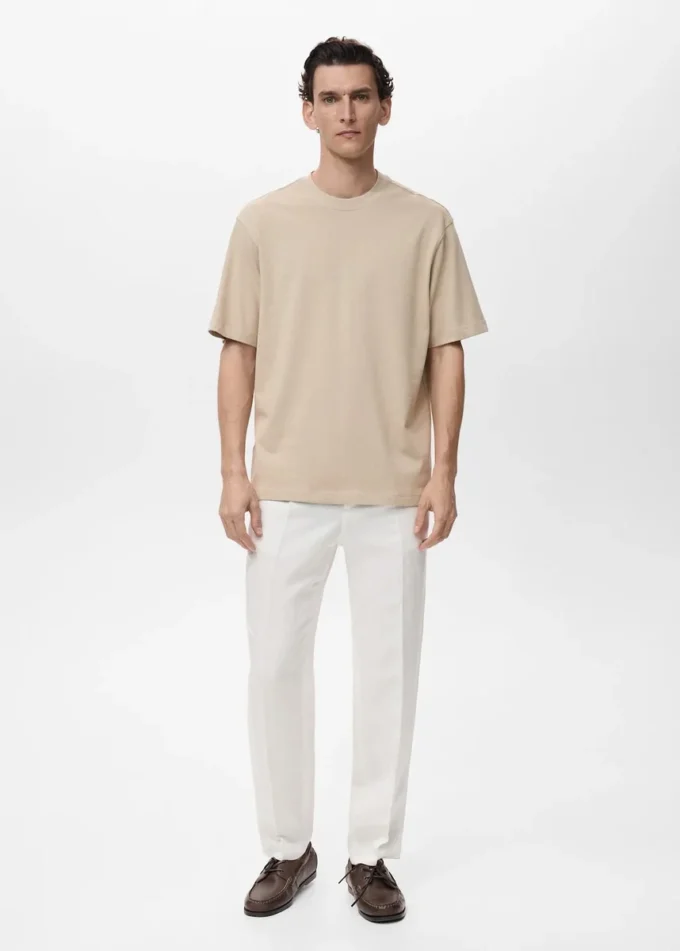 T-shirt ample 100 % coton