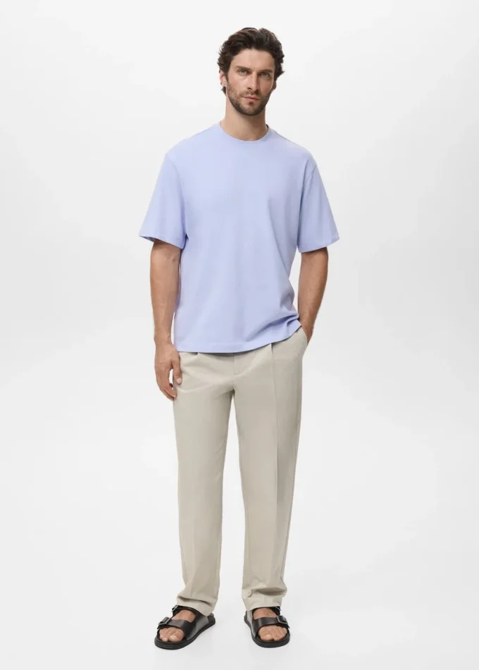 T-shirt ample 100 % coton