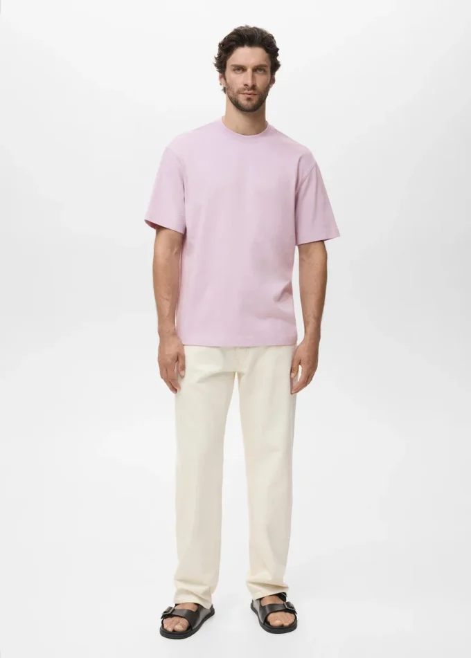 T-shirt ample 100 % coton