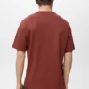 T-shirt ample en coton et lin