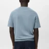 T-shirt ample en coton et lin